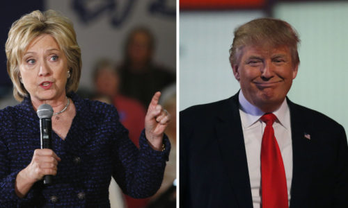 Trump is far ahead on social media while Hillary in Live Surveys